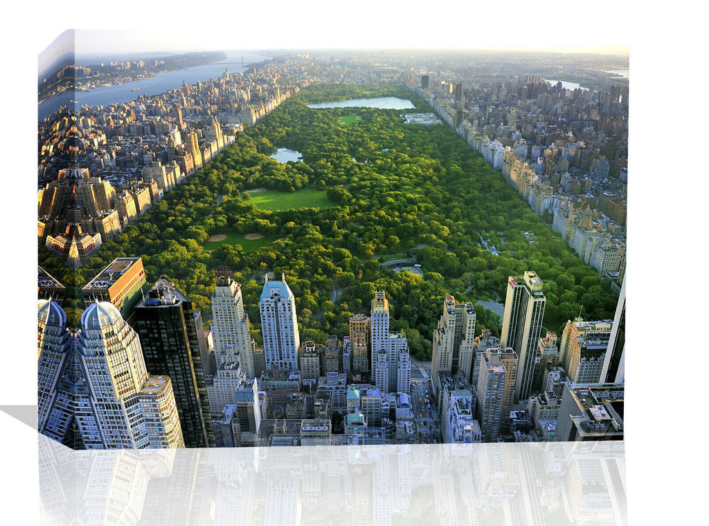 Central Park in New York  Canvas Wall Art Picture Print