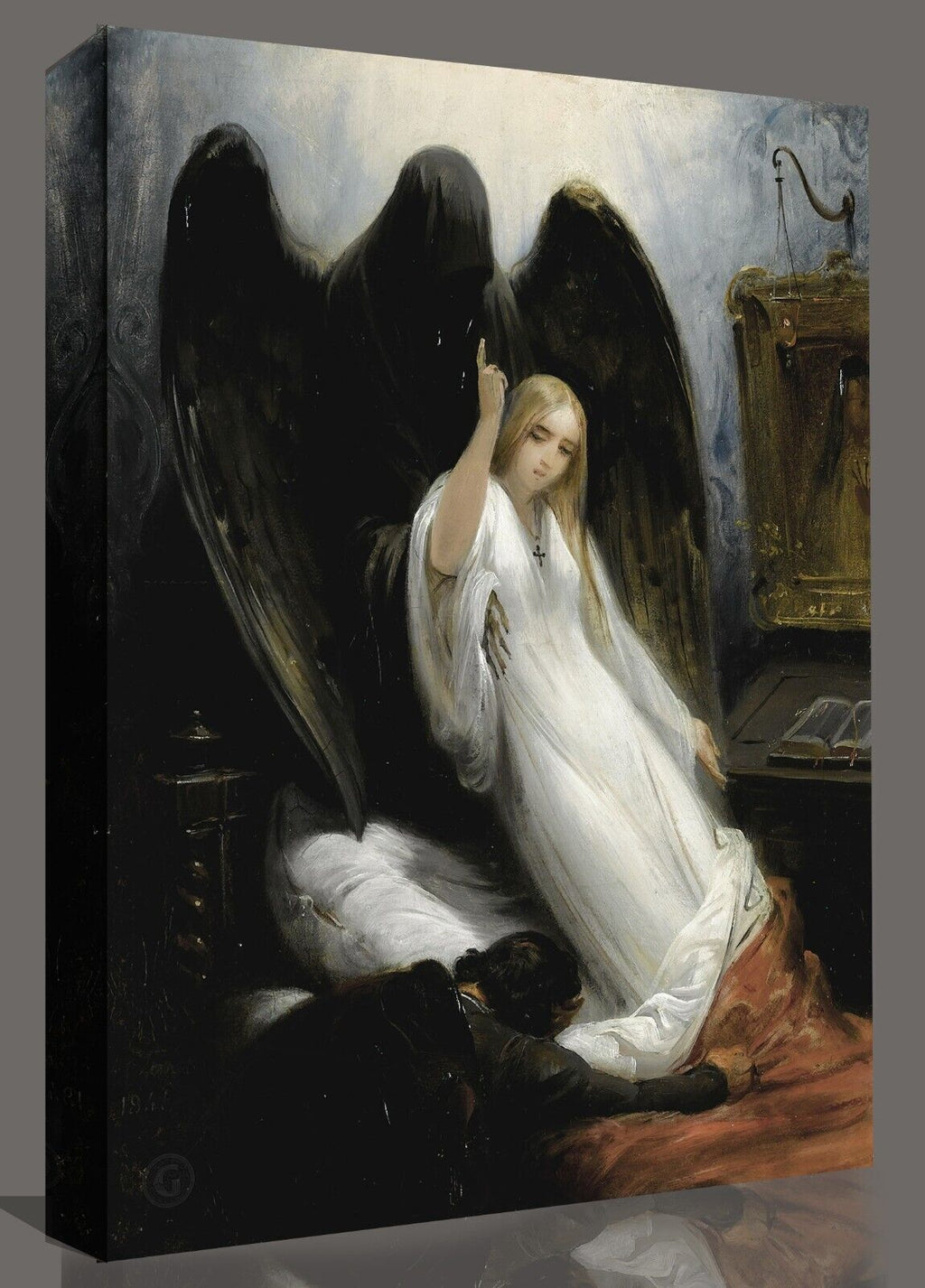 The Death Angel PAINTING -CANVAS WALL ARTWORK PICTURE PRINT