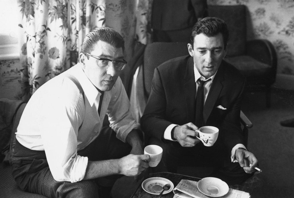 Famous Kray Brothers Canvas Wall Art Picture 100% cotton  - A1, A2, A0 sizes