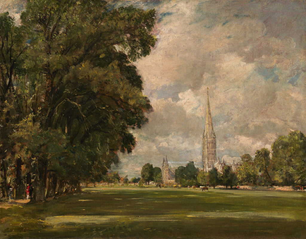 John Constable Salisbury Cathedral Painting Wall Art Picture Print