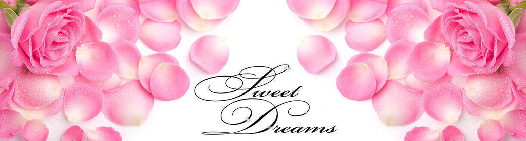 PINK ROSES SWEET DREAMS CANVAS PICTURE WALL ART 40" x 20"" (101cm x 51cm)