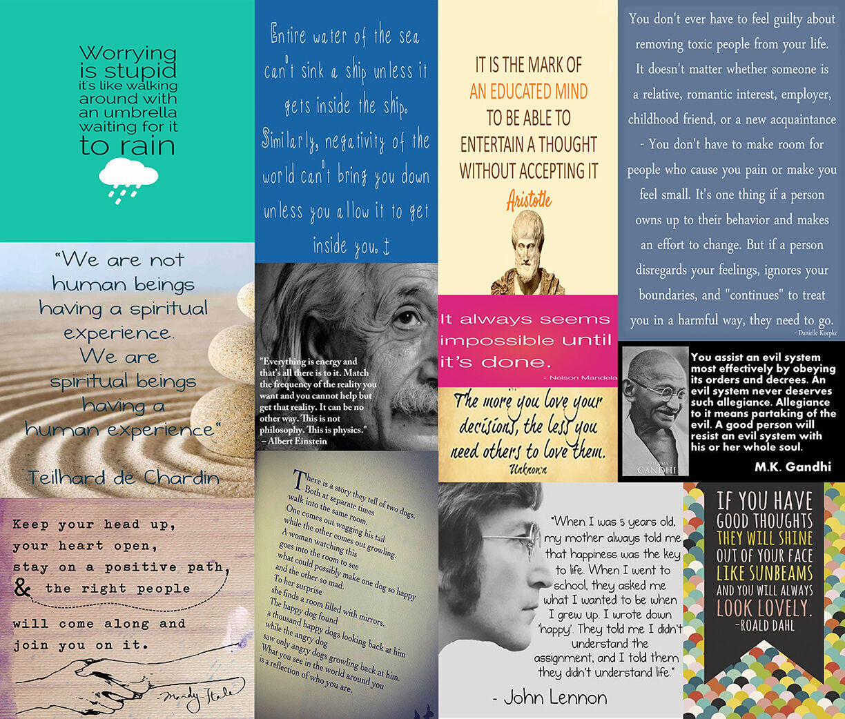 Famous Quotes Canvas Wall Art  Picture - 100% cotton - A1, A2, A0 sizes