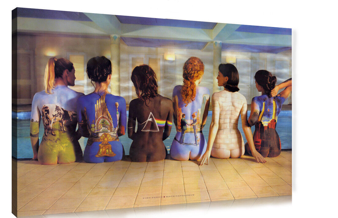 Pink Floyd Back Catalogue  CANVAS WALL ART Print Picture