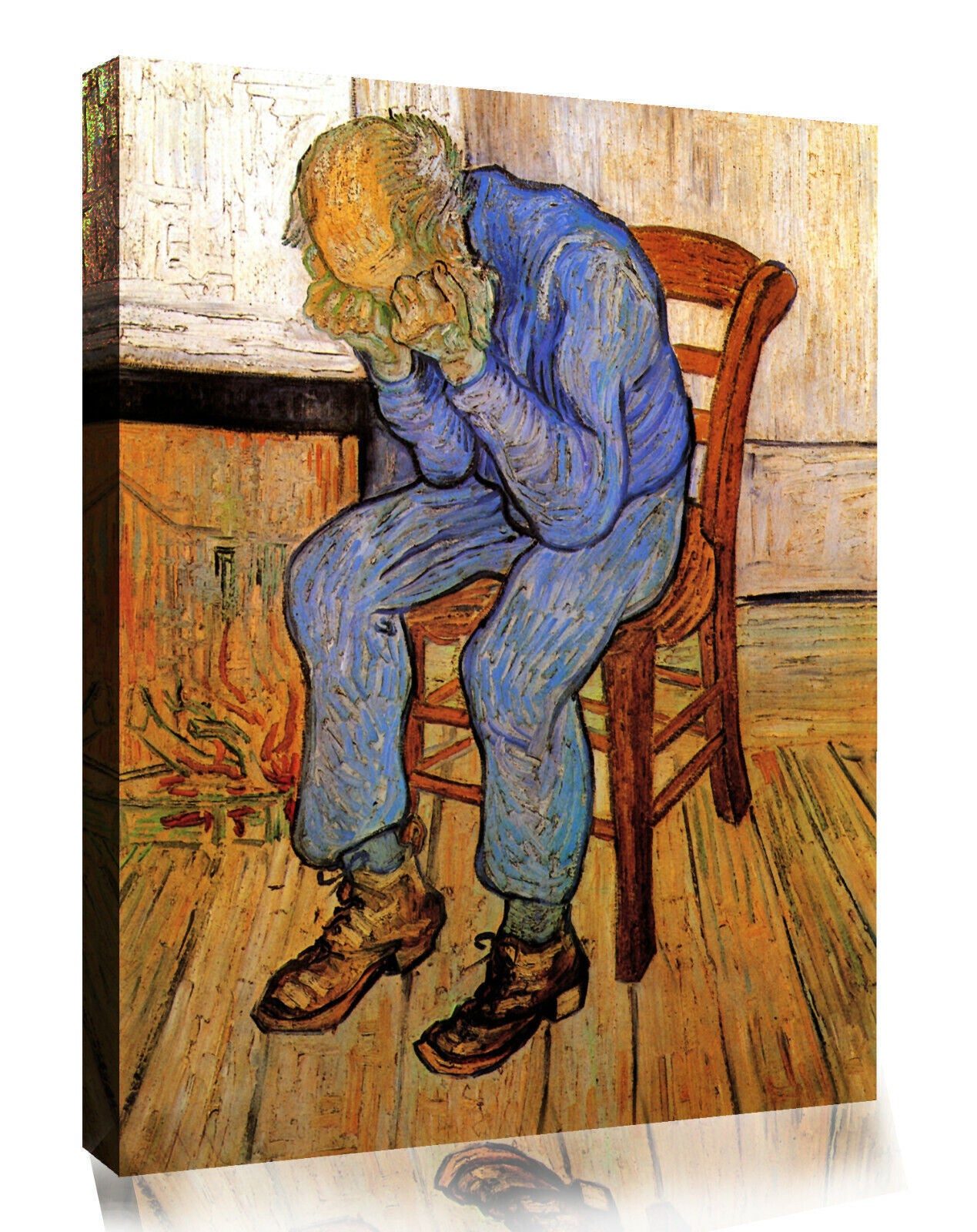 Vincent Van Gogh At Eternity's Gate painting CANVAS WALL ART Picture Print