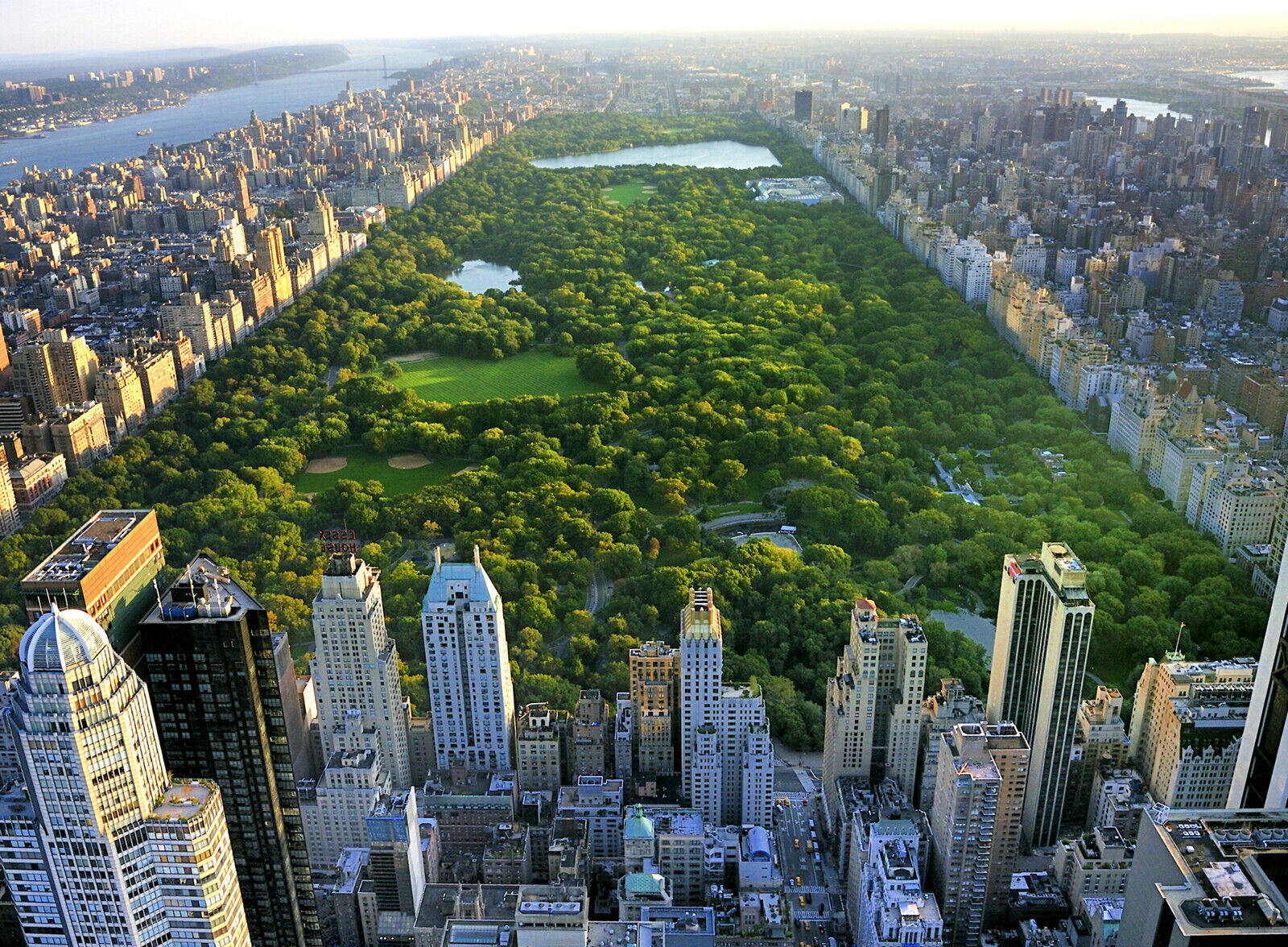 Central Park in New York  Canvas Wall Art Picture Print