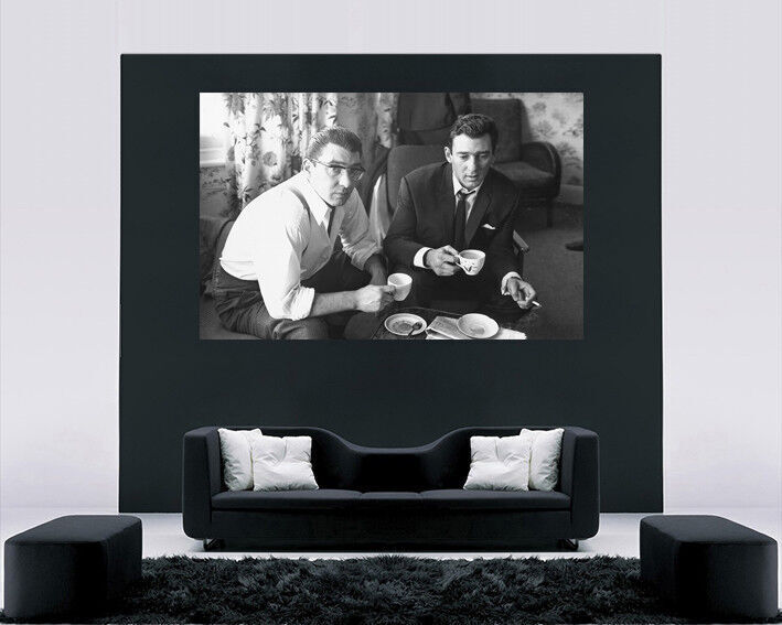 Famous Kray Brothers Canvas Wall Art Picture 100% cotton  - A1, A2, A0 sizes