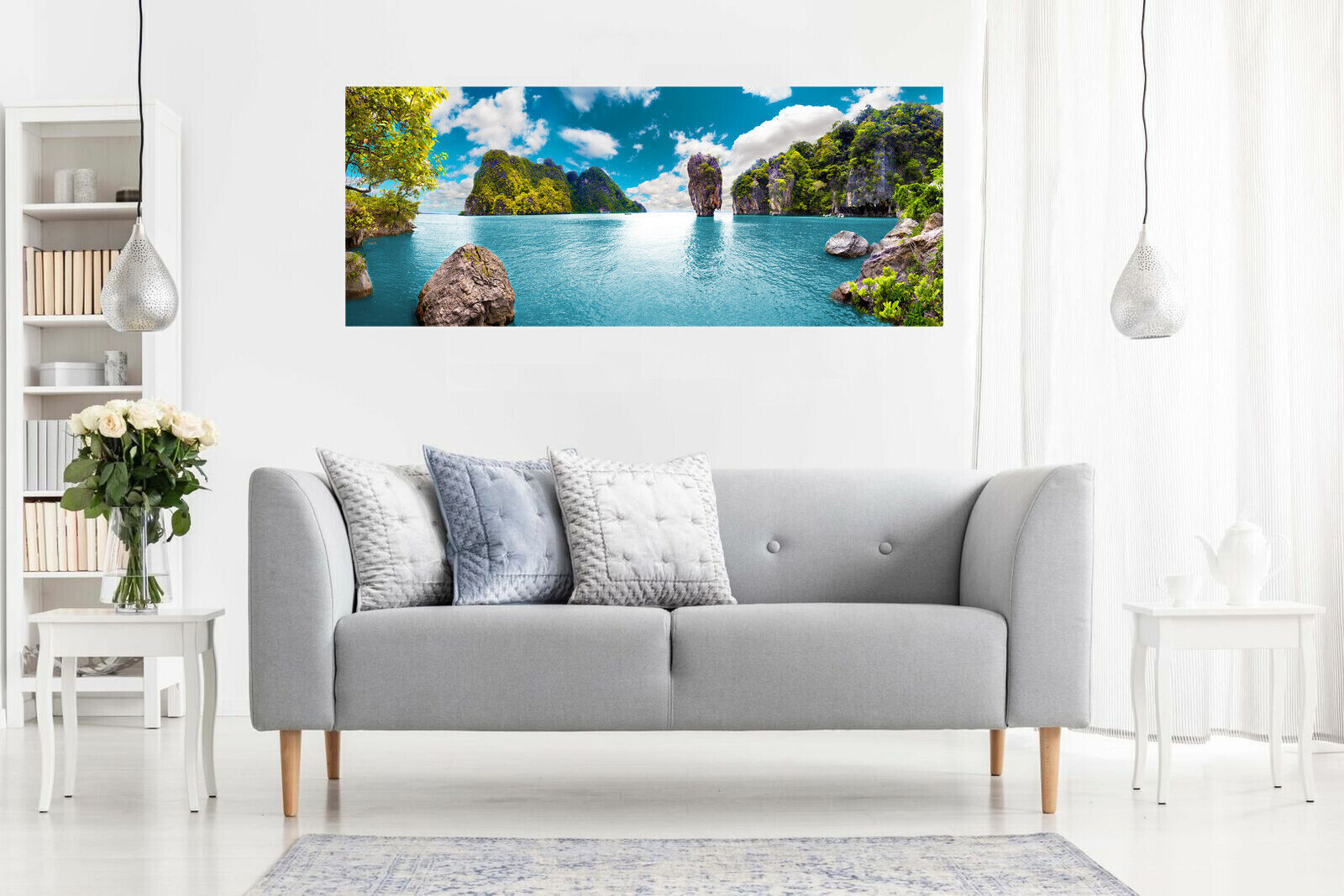 Phuket Sea Landscape Canvas Wall Art Picture Print All sizes
