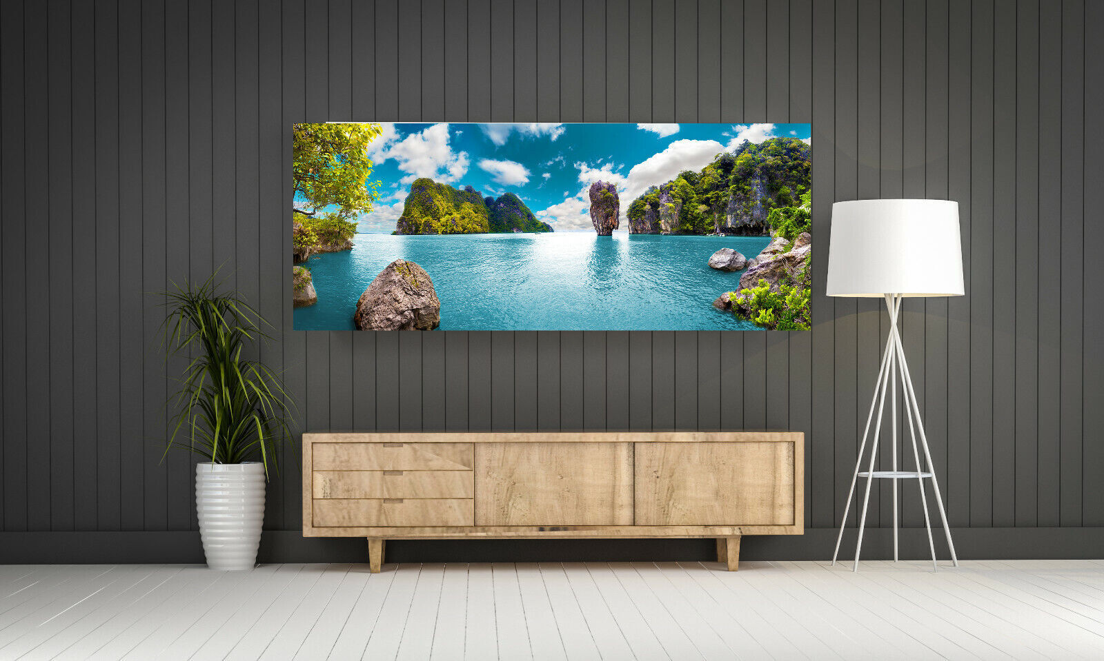Phuket Sea Landscape Canvas Wall Art Picture Print All sizes