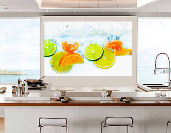 Fruit Splash Kitchen Picture CANVAS WALL ART Print Picture