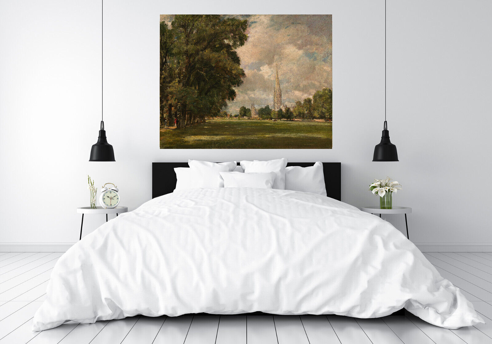 John Constable Salisbury Cathedral Painting Wall Art Picture Print