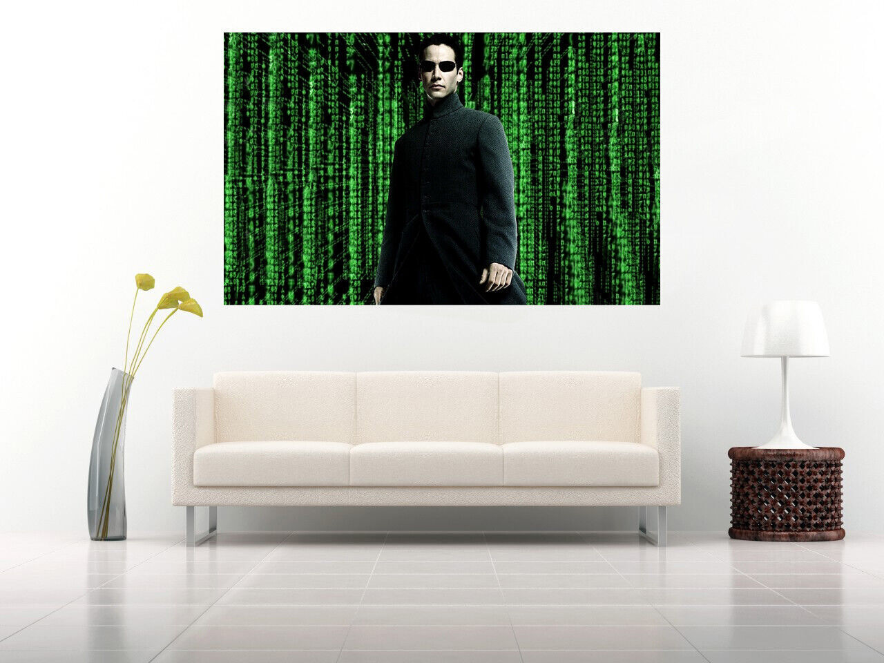 Neo in film Matrix CANVAS WALL ART PRINT PICTURE ARTWORK
