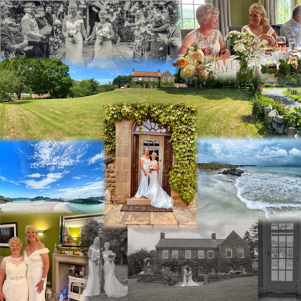 Personal Photo Picture on a Box Canvas Wall Art Print 30" x 20"  - DEEP FRAMED