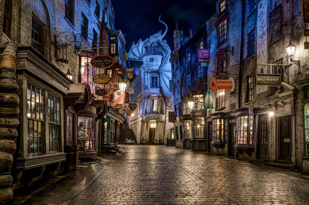 Harry Potter Diagon Alley Canvas Wall Art Picture Print