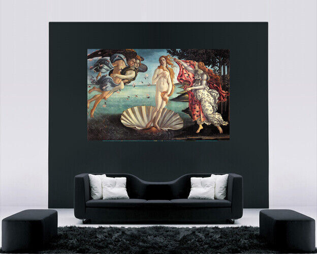 The Birth of Venus Botticelli  CANVAS WALL ART PRINT ARTWORK