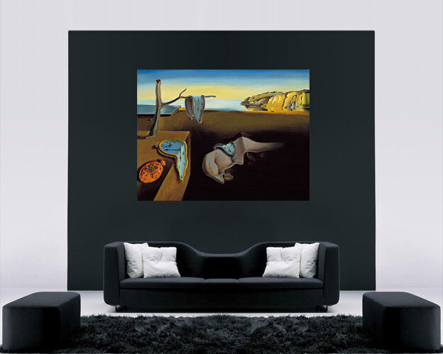 Salvador Dali - The Persistence Of Memory Canvas Painting Wall Art Print Picture