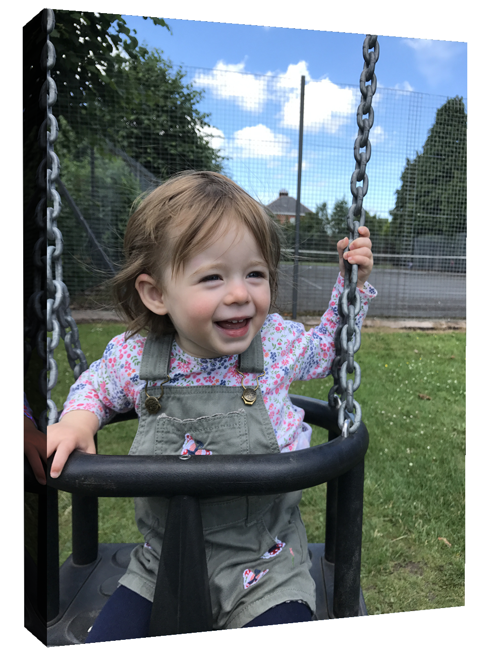 A5 Your Personal Photo Picture on 100% 340gsm Cotton Canvas Print - DEEP FRAMED