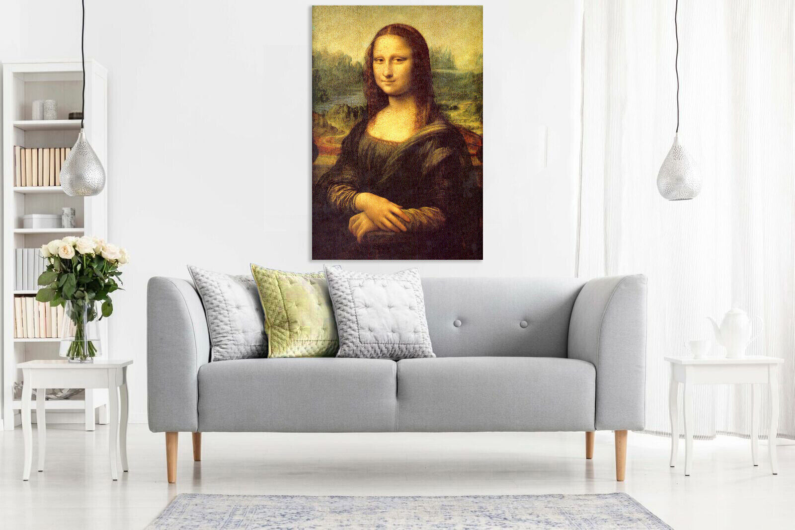 The Mona Lisa Painting CANVAS WALL ART ARTWORK CLASSIC PRINT
