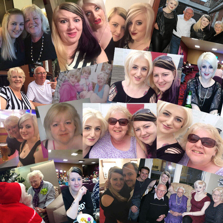 Your Personal Personalised Photos on a Collage /Montage Canvas Print 47" x 33"