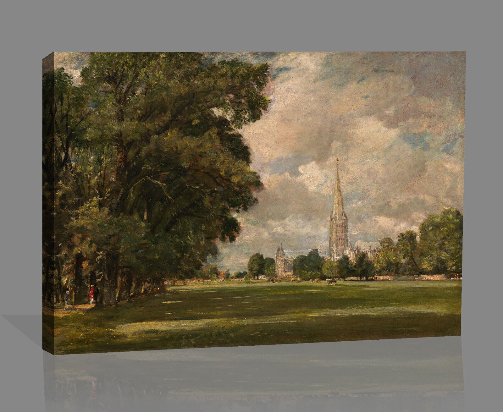 John Constable Salisbury Cathedral Painting Wall Art Picture Print