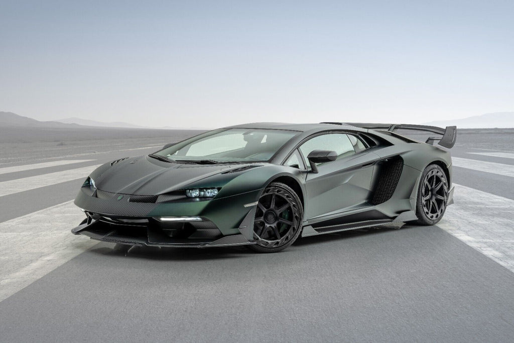 Lamborghini Aventador SVJ Sports Super car CANVAS WALL ART Picture Print