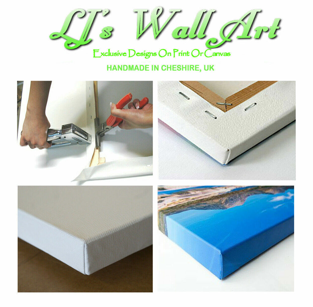 Family Quotes in Emerald Green Canvas Wall Art Picture Print- ALL SIZES