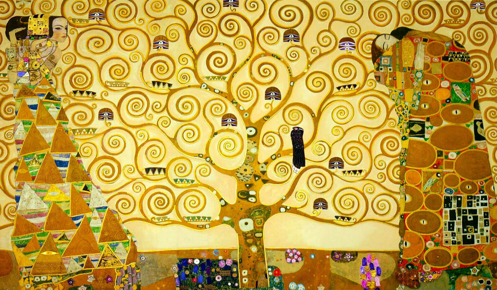 Gustav Klimt The Tree of Life on CANVAS WALL ART Picture Print