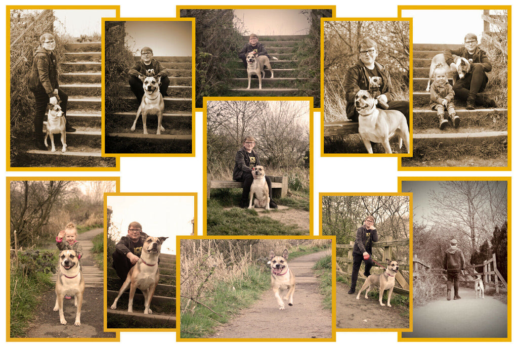 Your Personal Photos on a Collage/Montage - Cotton Canvas 40" x 29" 100cm x 75cm