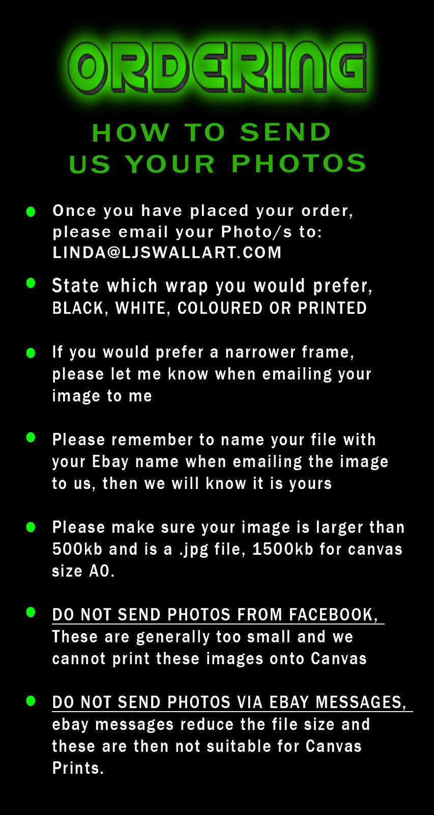 Your Personal Photos on a Collage/Montage - Cotton Canvas 40" x 29" 100cm x 75cm