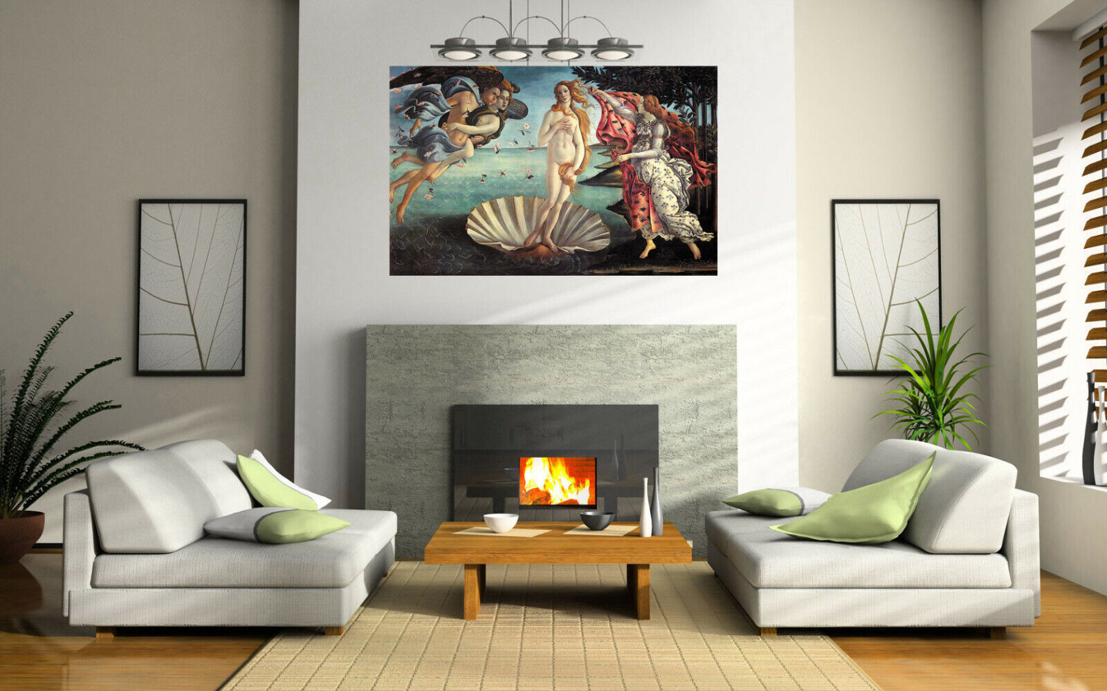 The Birth of Venus Botticelli  CANVAS WALL ART PRINT ARTWORK